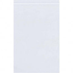 Value Collection - Pack of (500), 10 x 24" 4 mil Reclosable Poly Bags - Exact Tool & Supply
