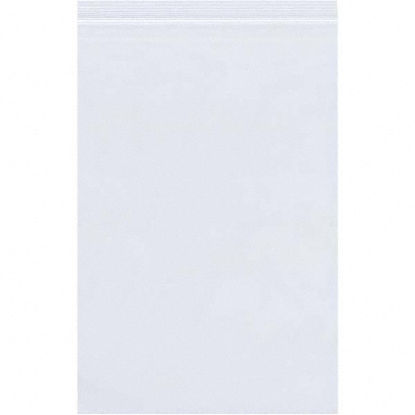 Value Collection - Pack of (1000), 8 x 9" 4 mil Reclosable Poly Bags - Exact Tool & Supply