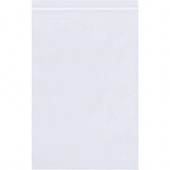 Value Collection - Pack of (500), 8 x 36" 4 mil Reclosable Poly Bags - Exact Tool & Supply