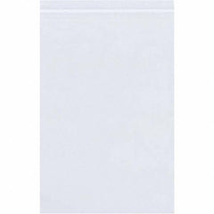 Value Collection - Pack of (1000), 4 x 24" 2 mil Reclosable Poly Bags - Exact Tool & Supply