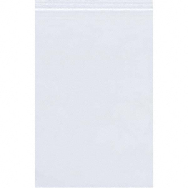 Value Collection - Pack of (500), 8 x 20" 4 mil Reclosable Poly Bags - Exact Tool & Supply