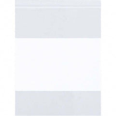 Value Collection - Pack of (500), 14 x 16" 4 mil Reclosable Poly Bags - Exact Tool & Supply