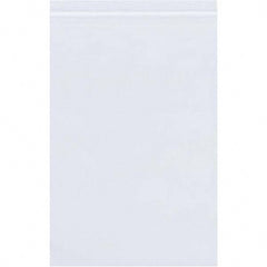 Value Collection - Pack of (250), 13 x 15" 8 mil Reclosable Poly Bags - Exact Tool & Supply