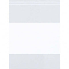 Value Collection - Pack of (500), 12 x 18" 4 mil Reclosable Poly Bags - Exact Tool & Supply