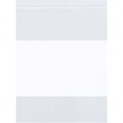 Value Collection - Pack of (1000), 3 x 6" 4 mil Reclosable Poly Bags - Exact Tool & Supply