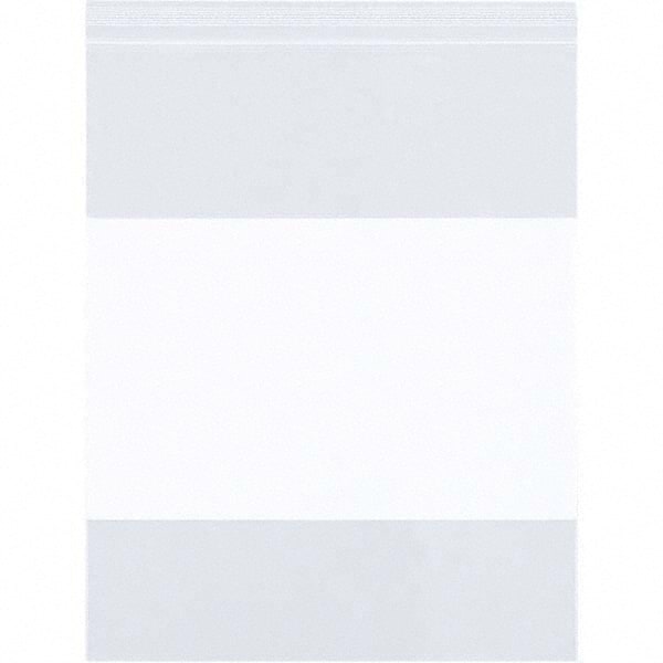 Value Collection - Pack of (1000), 5 x 5" 4 mil Reclosable Poly Bags - Exact Tool & Supply