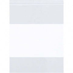 Value Collection - Pack of (1000), 5 x 5" 4 mil Reclosable Poly Bags - Exact Tool & Supply