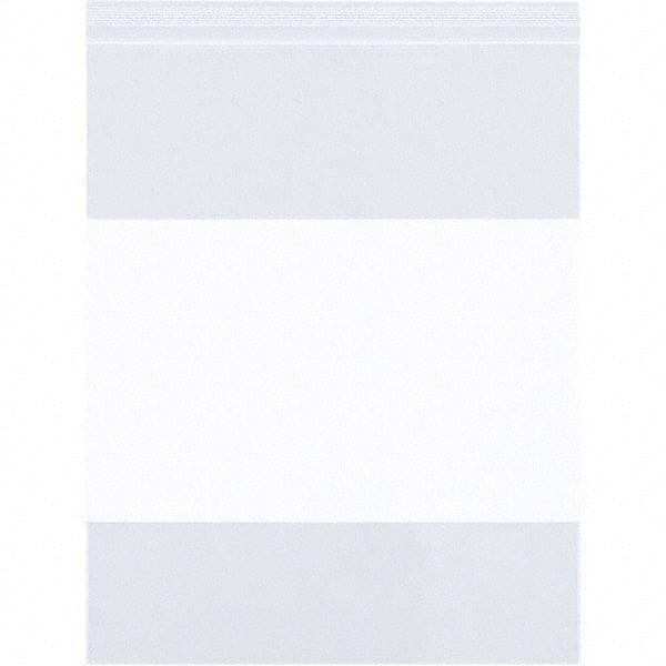 Value Collection - Pack of (500), 13 x 15" 4 mil Reclosable Poly Bags - Exact Tool & Supply