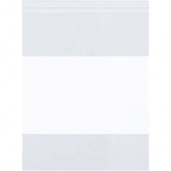 Value Collection - Pack of (500), 13 x 15" 4 mil Reclosable Poly Bags - Exact Tool & Supply