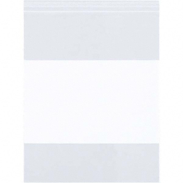 Value Collection - Pack of (1000), 8 x 12" 4 mil Reclosable Poly Bags - Exact Tool & Supply