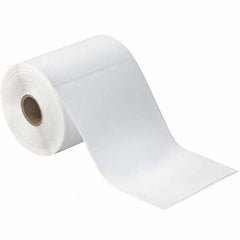 Value Collection - Pack of 12 Rolls, 230 Labels per Roll, 4" x 6-1/2" White Paper Thermal Labels - Exact Tool & Supply