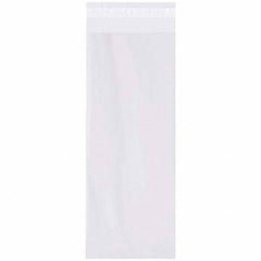 Value Collection - Pack of (1000), 4 x 10" 1-1/2 mil Resealable Poly Bags - Exact Tool & Supply