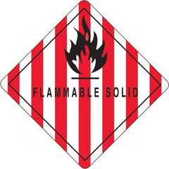 Tape Logic - Shipping Label, Header: Flammable Warning - Exact Tool & Supply