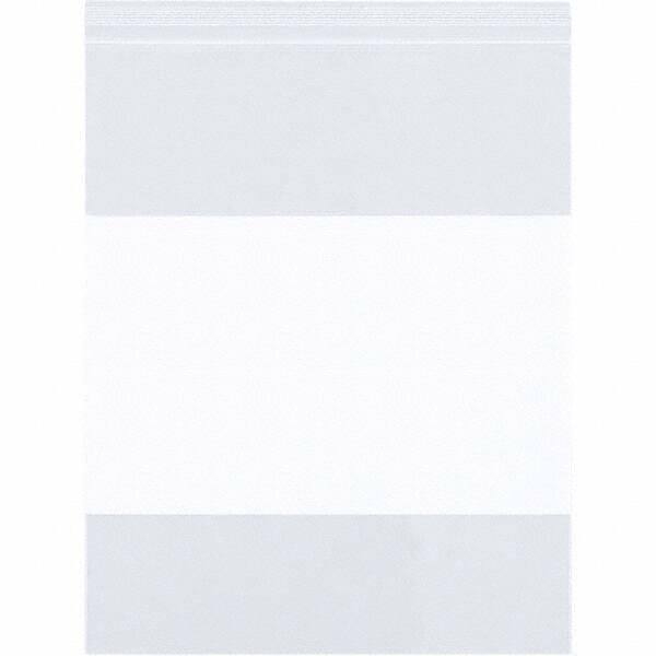Value Collection - Pack of (1000), 2 x 6" 4 mil Reclosable Poly Bags - Exact Tool & Supply