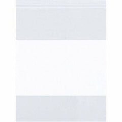 Value Collection - Pack of (1000), 2 x 6" 4 mil Reclosable Poly Bags - Exact Tool & Supply