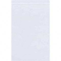 Value Collection - Pack of (1,000), 6 x 8", 4 mil Reclosable Poly Bags - Exact Tool & Supply