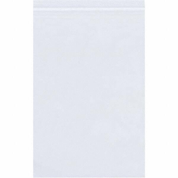 Value Collection - Pack of (500), 10 x 20" 4 mil Reclosable Poly Bags - Exact Tool & Supply