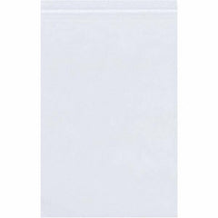 Value Collection - Pack of (500), 10 x 20" 4 mil Reclosable Poly Bags - Exact Tool & Supply