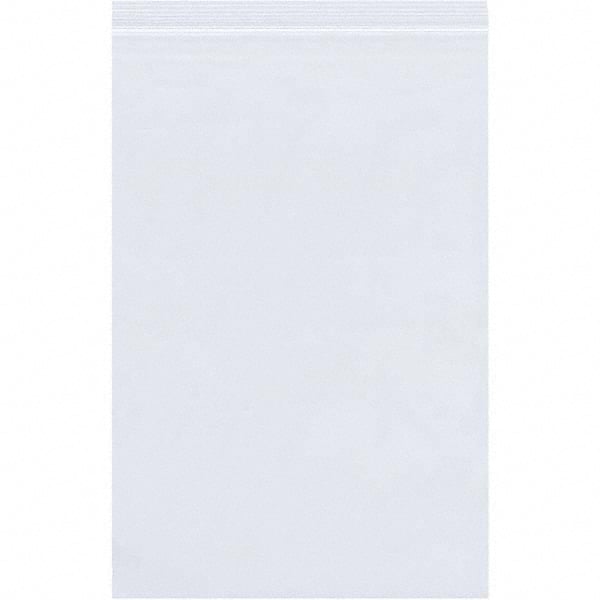 Value Collection - Pack of (100), 9 x 12" 4 mil Reclosable Poly Bags - Exact Tool & Supply
