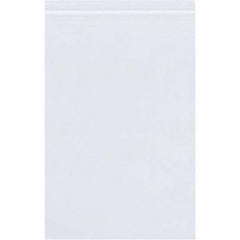 Value Collection - Pack of (100), 9 x 12" 4 mil Reclosable Poly Bags - Exact Tool & Supply
