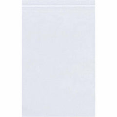 Value Collection - Pack of (250), 18 x 30" 4 mil Reclosable Poly Bags - Exact Tool & Supply