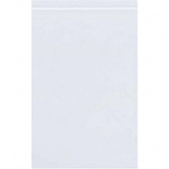 Value Collection - Pack of (500), 8 x 24" 2 mil Reclosable Poly Bags - Exact Tool & Supply
