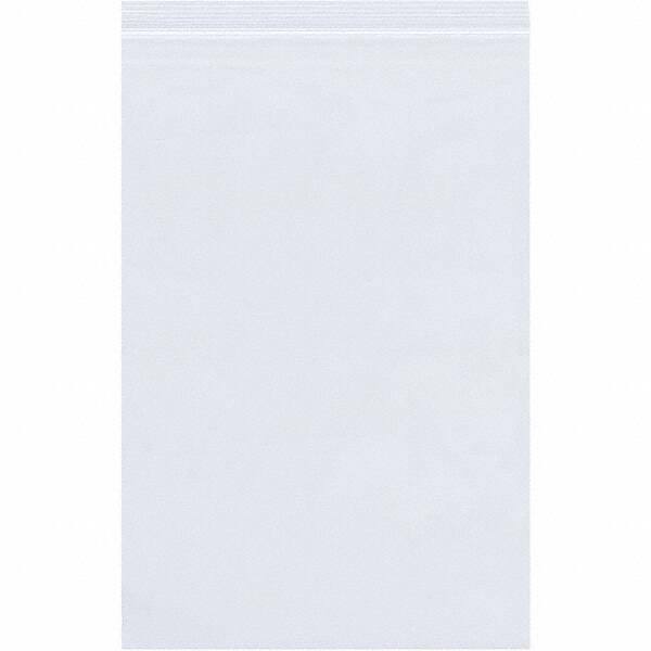 Value Collection - Pack of (500), 18 x 20" 2 mil Reclosable Poly Bags - Exact Tool & Supply
