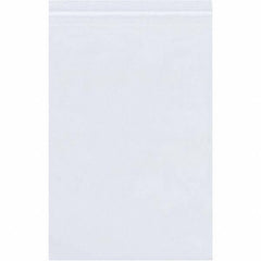 Value Collection - Pack of (500), 18 x 20" 2 mil Reclosable Poly Bags - Exact Tool & Supply