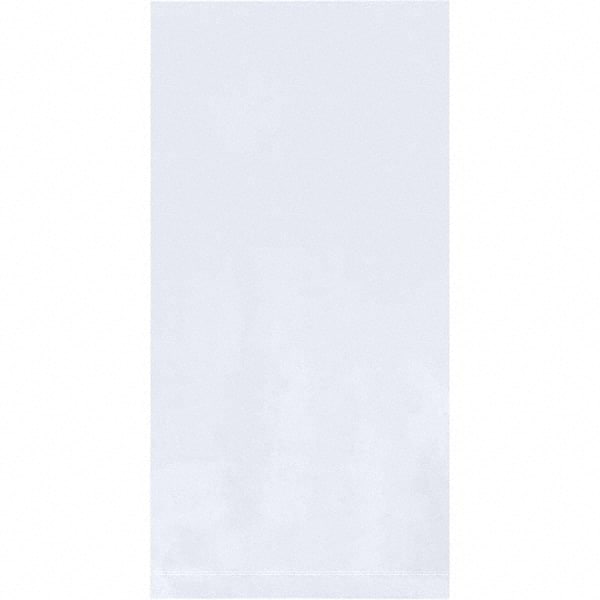 Value Collection - Pack of (1000), 4 x 7" 1-1/2 mil Flat Poly Bags - Exact Tool & Supply