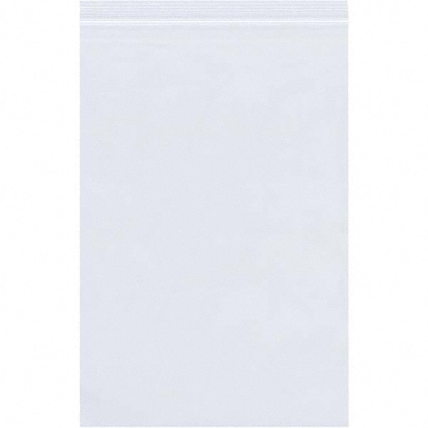 Value Collection - Pack of (1000), 8 x 5" 4 mil Reclosable Poly Bags - Exact Tool & Supply