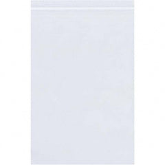 Value Collection - Pack of (1000), 8 x 5" 4 mil Reclosable Poly Bags - Exact Tool & Supply