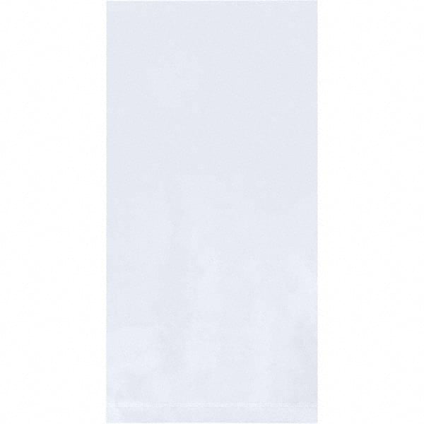Value Collection - Pack of (1000), 4 x 52" 1-1/2 mil Flat Poly Bags - Exact Tool & Supply