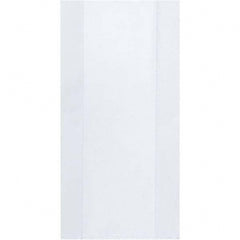 Value Collection - Pack of (1000), 4 x 12" 2 mil Gusseted Poly Bags - Exact Tool & Supply