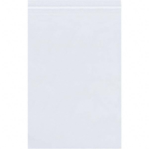 Value Collection - Pack of (500), 10 x 20" 2 mil Reclosable Poly Bags - Exact Tool & Supply