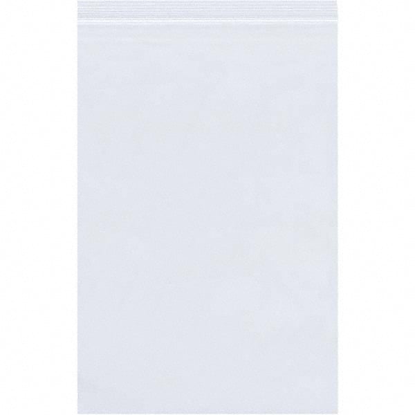 Value Collection - Pack of (500), 12 x 24" 2 mil Reclosable Poly Bags - Exact Tool & Supply