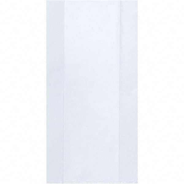 Value Collection - Pack of (250), 12 x 24" 3 mil Gusseted Poly Bags - Exact Tool & Supply