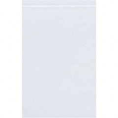 Value Collection - Pack of (1000), 8 x 14" 2 mil Reclosable Poly Bags - Exact Tool & Supply
