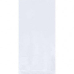 Value Collection - Pack of (1000), 4 x 52" 1 mil Flat Poly Bags - Exact Tool & Supply