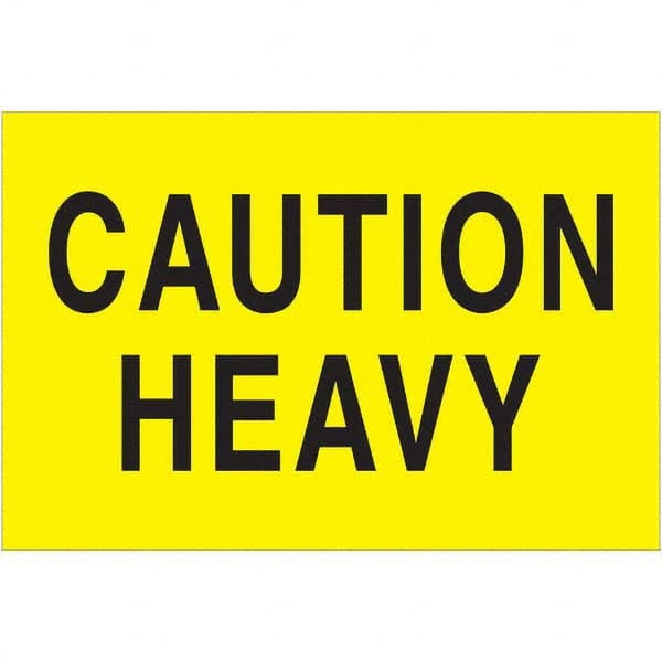 Tape Logic - Shipping Label, Header: CAUTION - Exact Tool & Supply