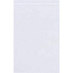 Value Collection - Pack of (500), 8 x 18" 6 mil Reclosable Poly Bags - Exact Tool & Supply