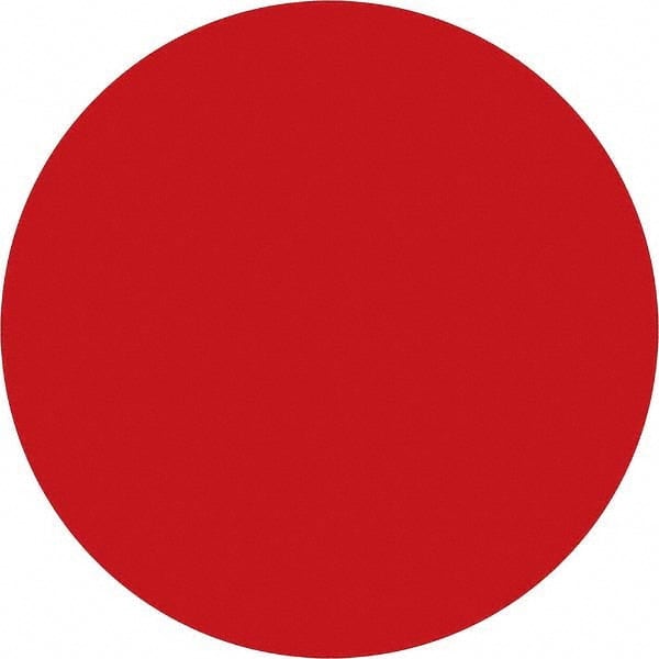 Tape Logic - 1-1/2" x 1-1/2" Red Paper Inventory Labels - Exact Tool & Supply