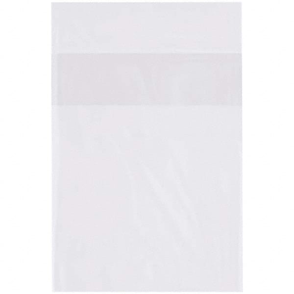 Value Collection - Pack of (1000), 6 x 9" 2 mil Flap Lock Poly Bags - Exact Tool & Supply