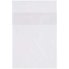Value Collection - Pack of (1000), 6 x 9" 2 mil Flap Lock Poly Bags - Exact Tool & Supply
