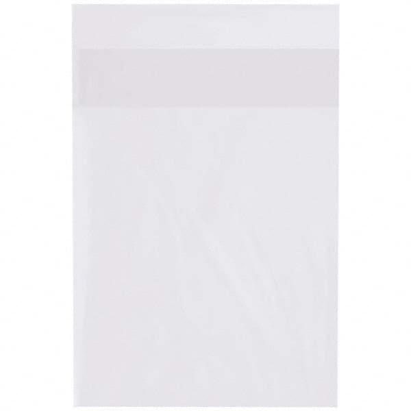 Value Collection - Pack of (1000), 14 x 18" 2 mil Flap Lock Poly Bags - Exact Tool & Supply