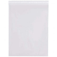Value Collection - Pack of (500), 12 x 15" 4 mil Resealable Poly Bags - Exact Tool & Supply