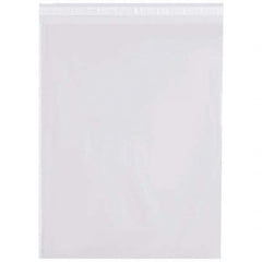 Value Collection - Pack of (500), 12 x 18" 4 mil Resealable Poly Bags - Exact Tool & Supply