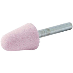 Merit Abrasives - Mounted Points Point Shape Code: A5 Point Shape: Cone - Exact Tool & Supply