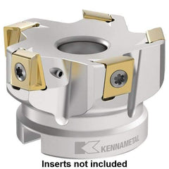 Kennametal - Indexable Square-Shoulder Face Mills Cutting Diameter (Inch): 2-1/2 Cutting Diameter (Decimal Inch): 2.5000 - Exact Tool & Supply