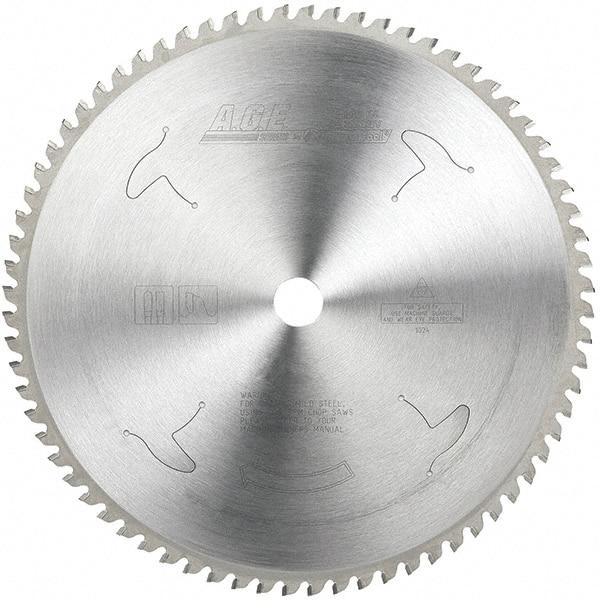 Amana Tool - 10" Diam, 5/8" Arbor Hole Diam, 60 Tooth Wet & Dry Cut Saw Blade - Carbide-Tipped, Clean Action, Standard Round Arbor - Exact Tool & Supply