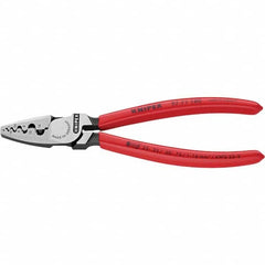 Knipex - Crimpers Type: Crimping Pliers Style: Crimping Pliers for End Sleeves (Ferrules) - Exact Tool & Supply